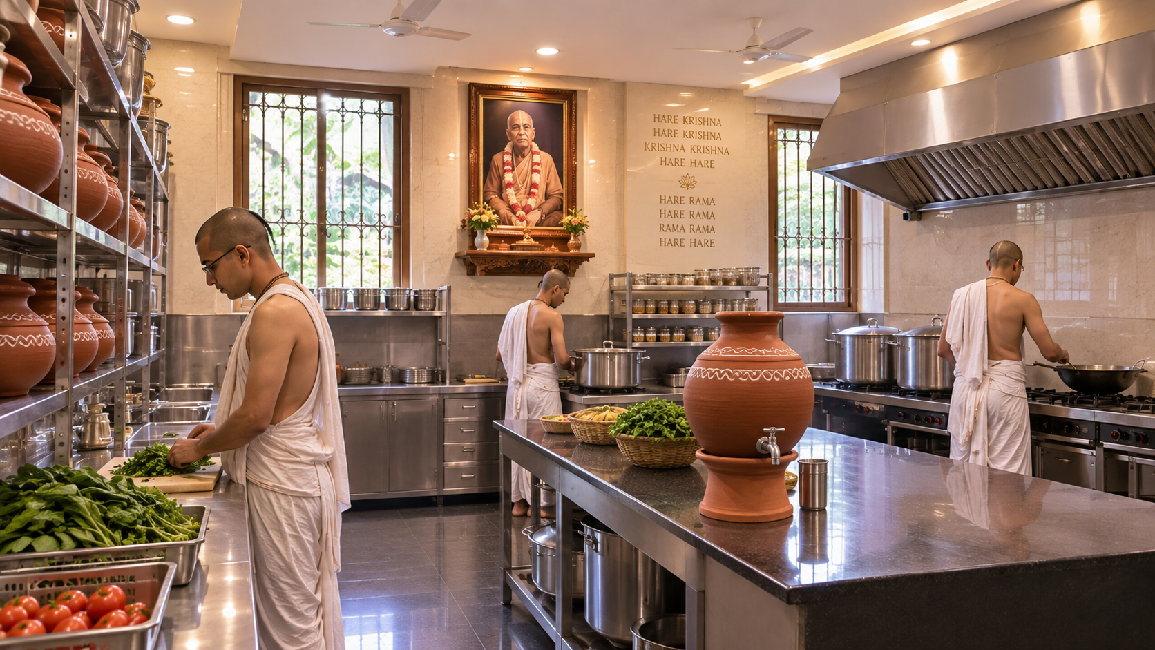 Brahmachari Kitchen Seva