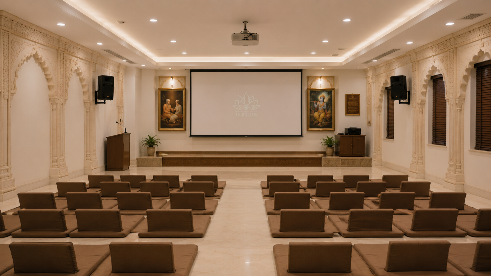 Seminar Hall Sponsorship with AV