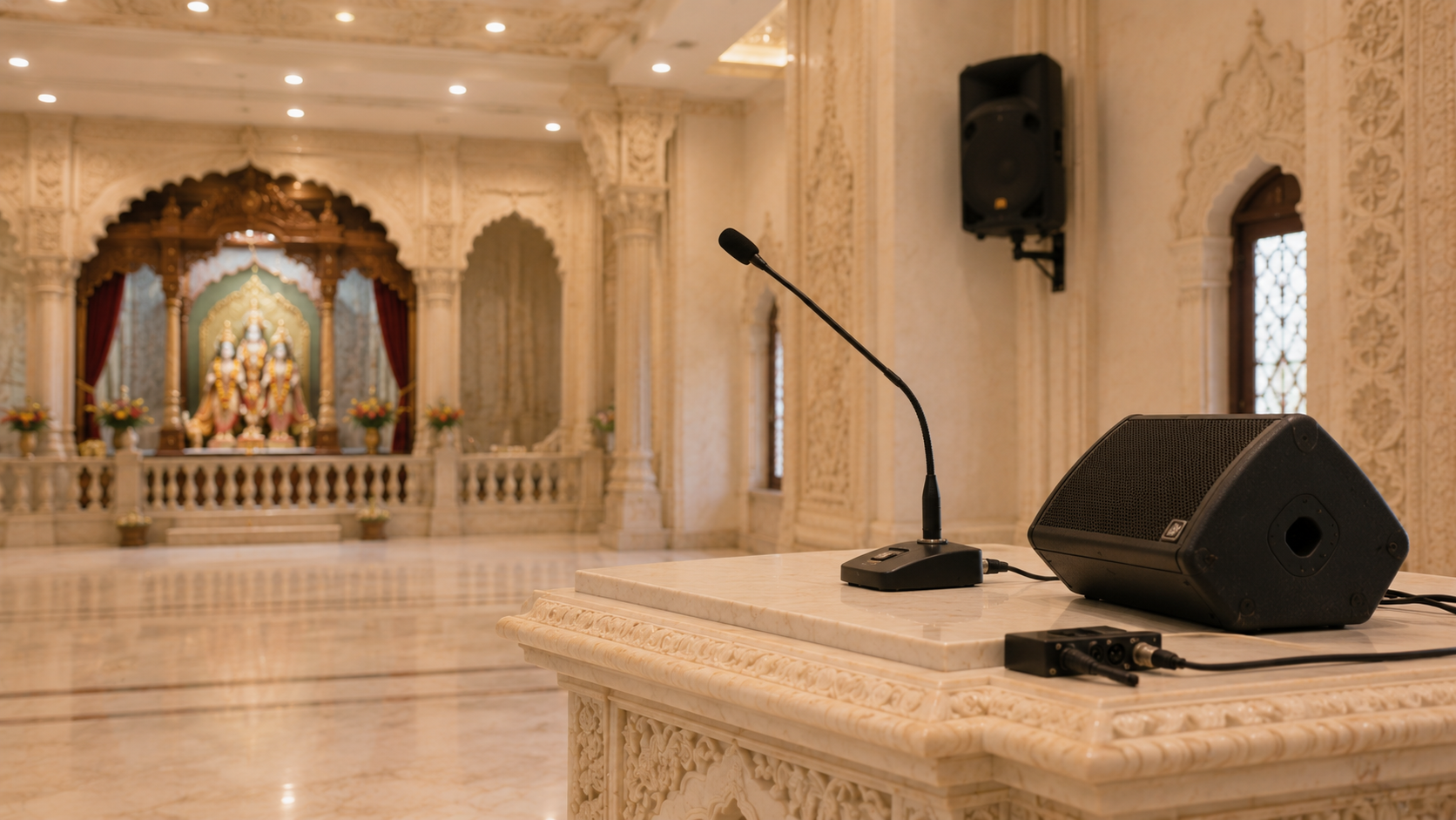 Sound System for Temple Hall